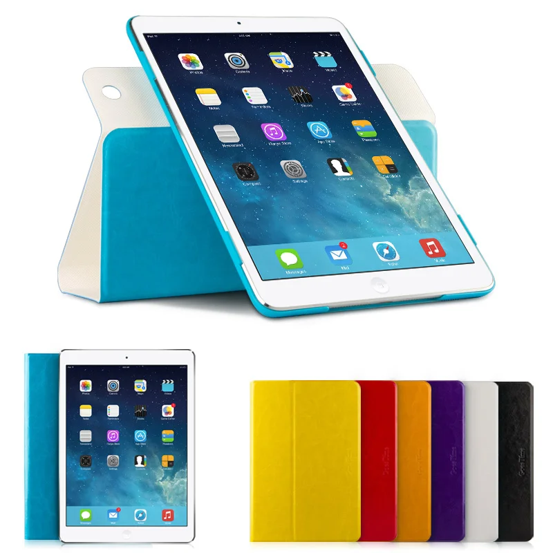 For Apple IPad Mini 2 Protective Case For Mini 3 Ultra thin Leather Cover For Apple Mni Case
