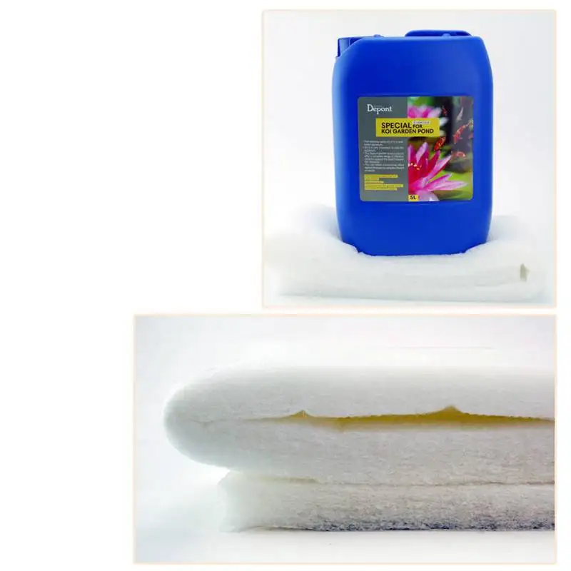 Аквариум утолщенный экономичный фильтр биохимическая губка белый
