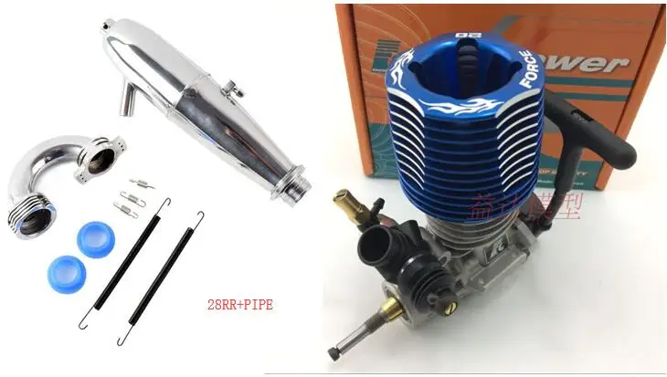 RC Nitro Force 28rr двигатель 4.6cc + сцепление для GO Redcat HPI Savage XL Losi HSP Ofna revo 3 T maxx 1/8 весы багги