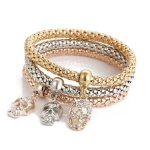 Fashion Jewelry Crystal Pendant Popcorn Bracelet