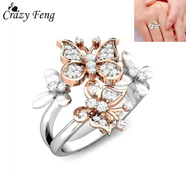 Pazzo Feng Accessori Da Sposa Romantico Feeme Rosa Color Oro Cristallo Austriaco Pazzo Feng Accessori Da Sposa Romantico Feeme Rosa Color Oro Cristallo Austriaco