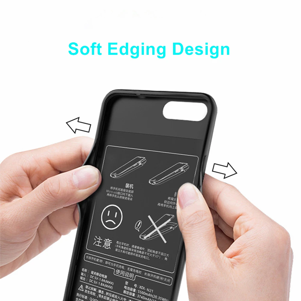 For Huawei Honor 8 9 10 10 Lite 8X Play Nova 3 3i Battery Case External Capa Battery Charger Case Cover Power Bank