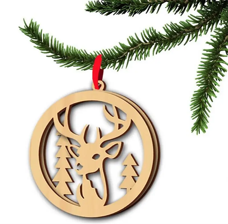 3 шт. деревянные украшения для ёлки|laser cut|laser cut christmaslaser bird |