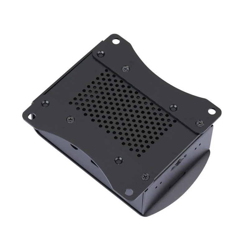 Carcasa de Metal para Raspberry Pi 3 Modelo B +, carcasa de aluminio, color plateado, verde y negro, caja RPI 3, Compatible con Raspberry Pi 3 ModelB