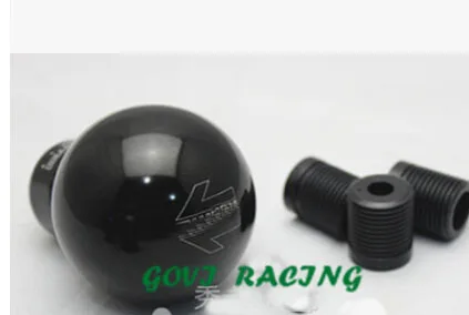 Aluminio Universal Negro car Gear shift Knob munual Shifter perilla palanca Cambio de engranaje perilla coche de estilo Aluminio Universal Negro car Gear shift Knob munual Shifter perilla palanca Cambio de engranaje perilla coche de estilo