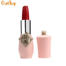 OutTop любовь Красота женский 1 шт. красный цветок розы Губная помада увлажняют длительное губ glossjul19 Перевозка груза падения