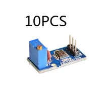 10 шт. NE555 Регулируемая Частота пульса модуль генератора