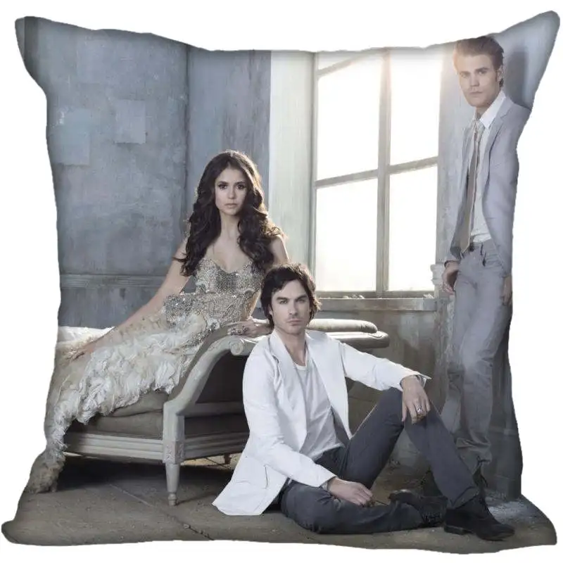 45X45 см, 40X40 см(с одной стороны) чехол для подушки, современный домашний декоративный чехол для подушки с дневниками вампира, наволочка для гостиной - Цвет: Pillowcase 16