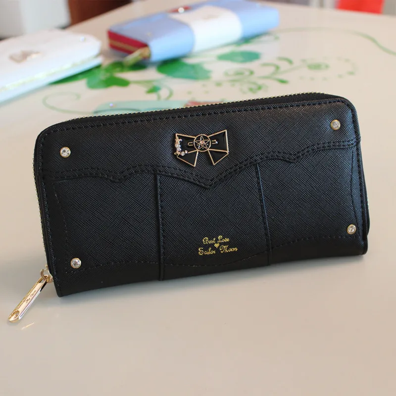 carteira feminina marca moda japonesa senhora zíper bolsa linda bolsa embreagem