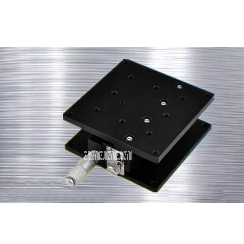 

LZ90 Optical High-precision Fine-tune Trimming Mobile Slide Platform Lift Table Z Axis LZ-90 (90*90mm) 49N (5kgf) 10mm Stroke