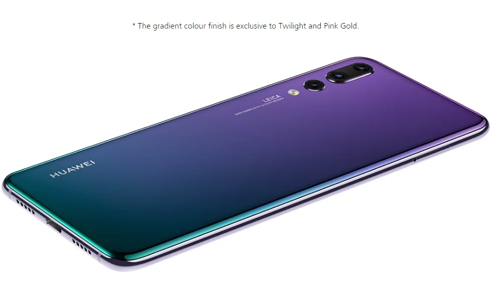 Смартфон huawei P20 Pro, 6,1 дюймов, 6 ГБ, 128 ГБ, Kirin 970, четыре ядра, Android 8,1, Face ID, 4000 мАч, huawei SuperCharge