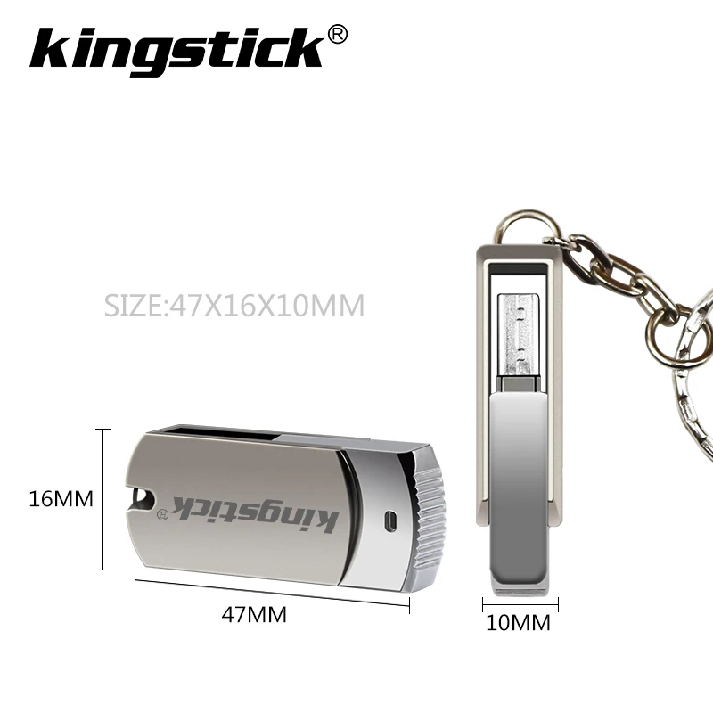 Metal USB 2.0 pen drive 4gb 8gb 16gb usb flash drive 32gb 64gb pendrive usb stick flash drive memoria with keychain thumbdrive