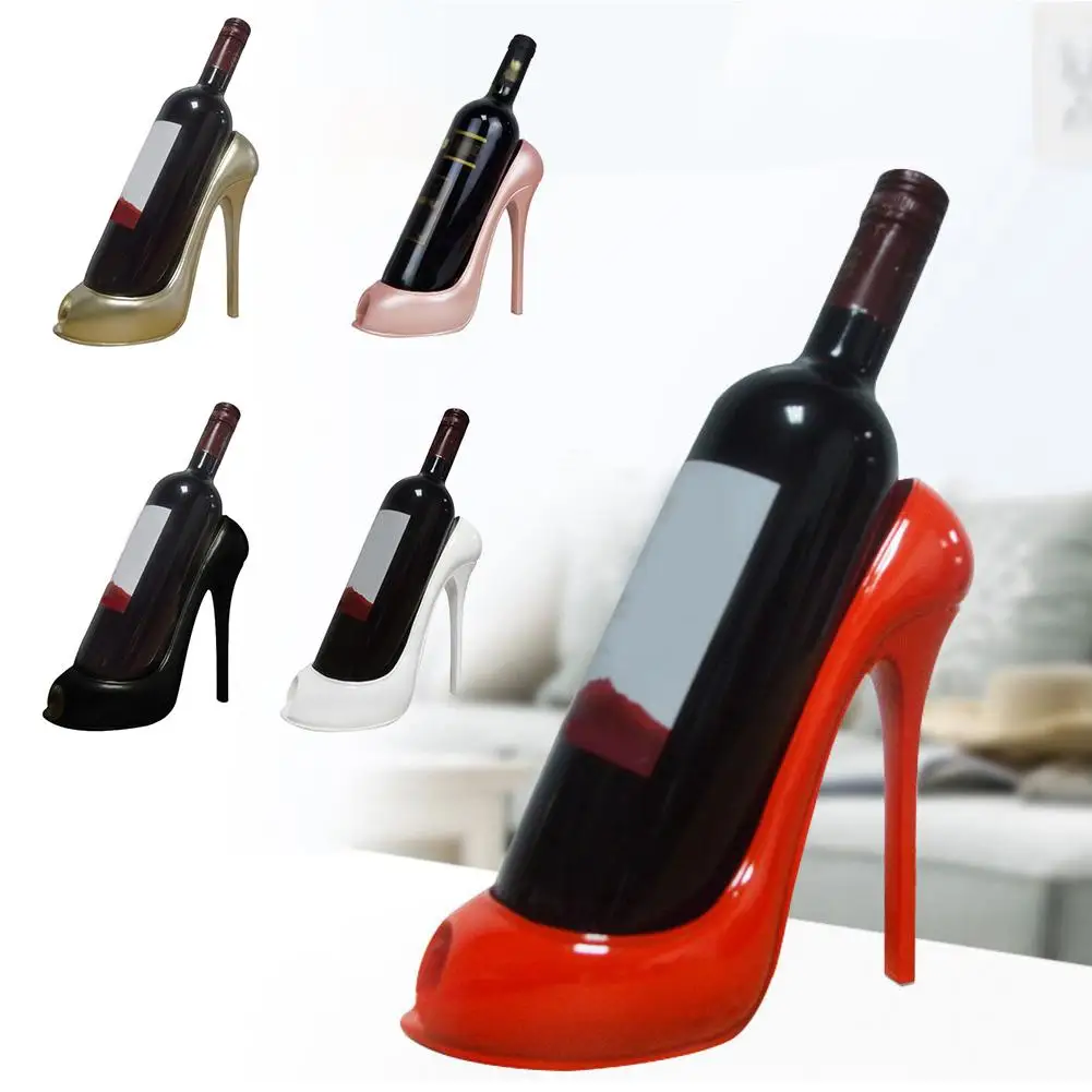 New Creative High Heel Shoe Wine Bottle Rack Holder Home