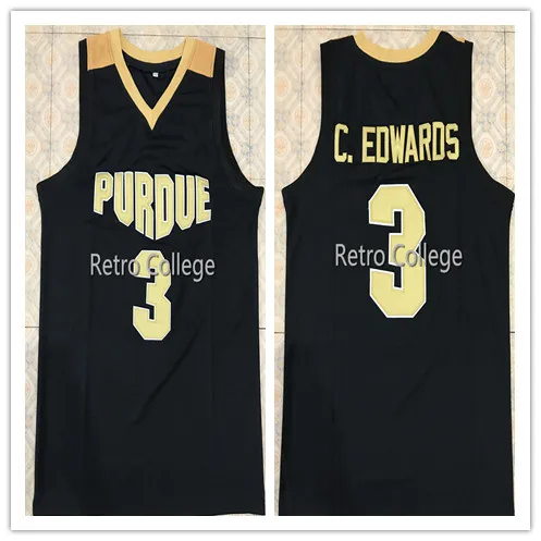 

2019 New #3 Carsen Edwards Purdue College Throwback mens Basketball Jersey Embroidery Stitched Customize any name number