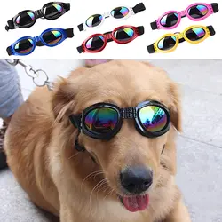 2016 собаки Мода УФ-защиты складные солнцезащитные очки с регулируемым ремешком