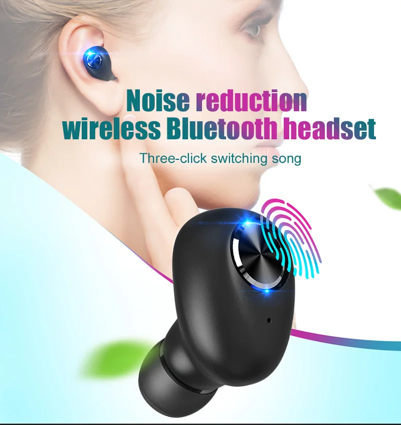 TWS Wireless Headphones Bluetooth Headset Noise Cancelling Earbuds Stereo Earphones Air Pods Headphone With Mic Charging Box (12)