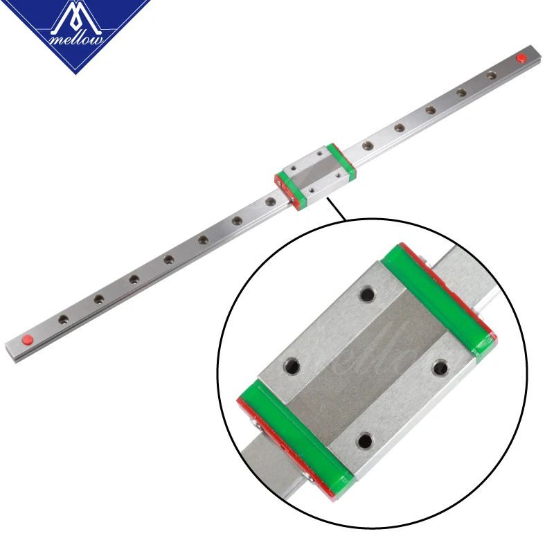 Newest Mellow 5PCS BLV Mgn Cube Frame 400MM Mgn12H linear Rails For DIY CR10 3D Printer Z Height 365MM Parts