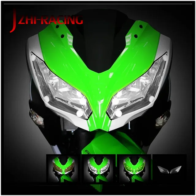 FOR KAWASAKI NINJA 300 NINJA250 NINJA300 Motorcycle Accessories Headlight Protection Guard Cover - AliExpress