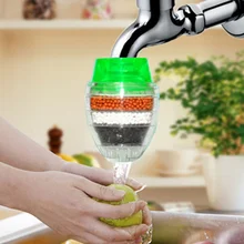 3 предмета в комплекте Мини кухонный кран очиститель воды бытовой фильтр для воды с активированным углем Заводские аксессуары для крана