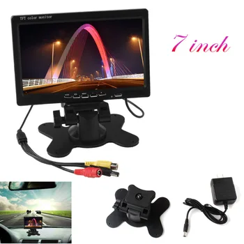 

7 inch 800x480 HD LCD Screen Rearview Display Backup Reverse System Monitor Support SD for Car / Warehouse One Way Video Input