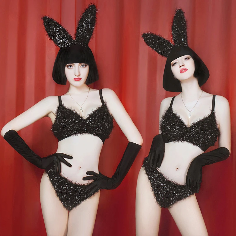 Sexy Stage Bar Ds Show Clothes for Singer New Sexy Bunny Girl Gogo Lead ...