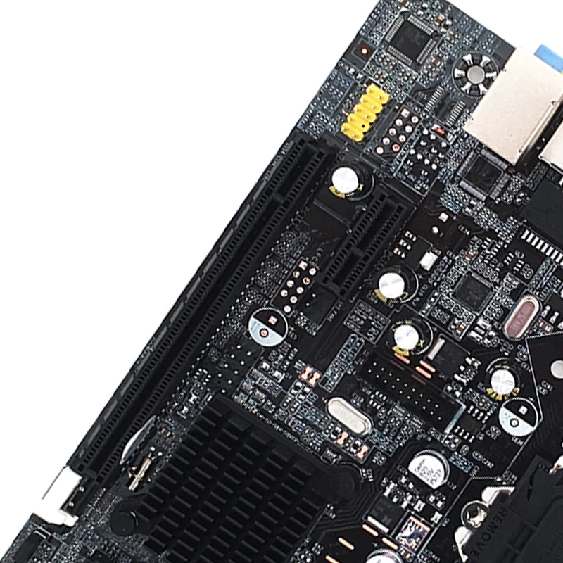 Jiahuayu новая B75 Настольная компьютерная материнская плата LGA1155 DDR3 USB3.0 SATA III Micro