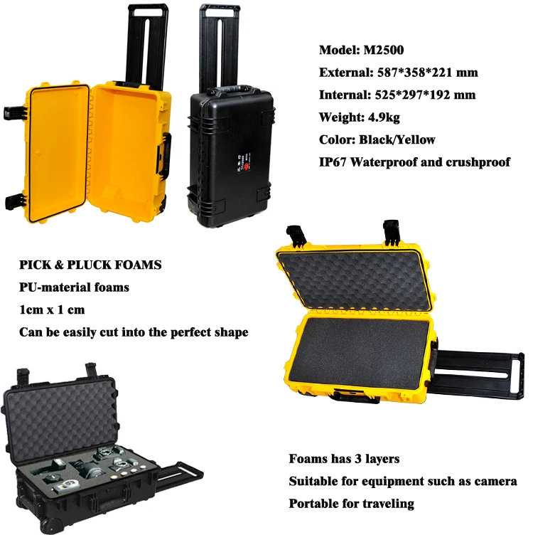 M2500 waterproof case