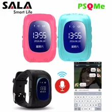 Детские умные часы Baby Safe SOS Расположение Finder 0,96 “ЖК-дисплей Экран lbs-трекер одежда анти потерял с sim-карты сотовый телефон будильник