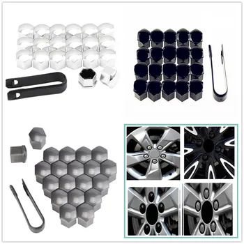 

20Pcs Car Wheel Nut Caps Auto Screw Cover 17/19/21mm Bolt for Ford Shelby SYNus King GTX1 Freestyle Fairlane Equator BA