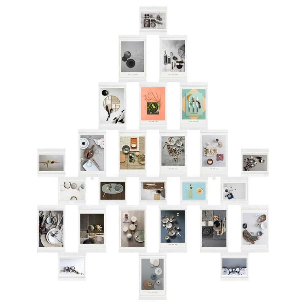 Home Decor Set Transparent Multifunctional Collage Photo Frames Of