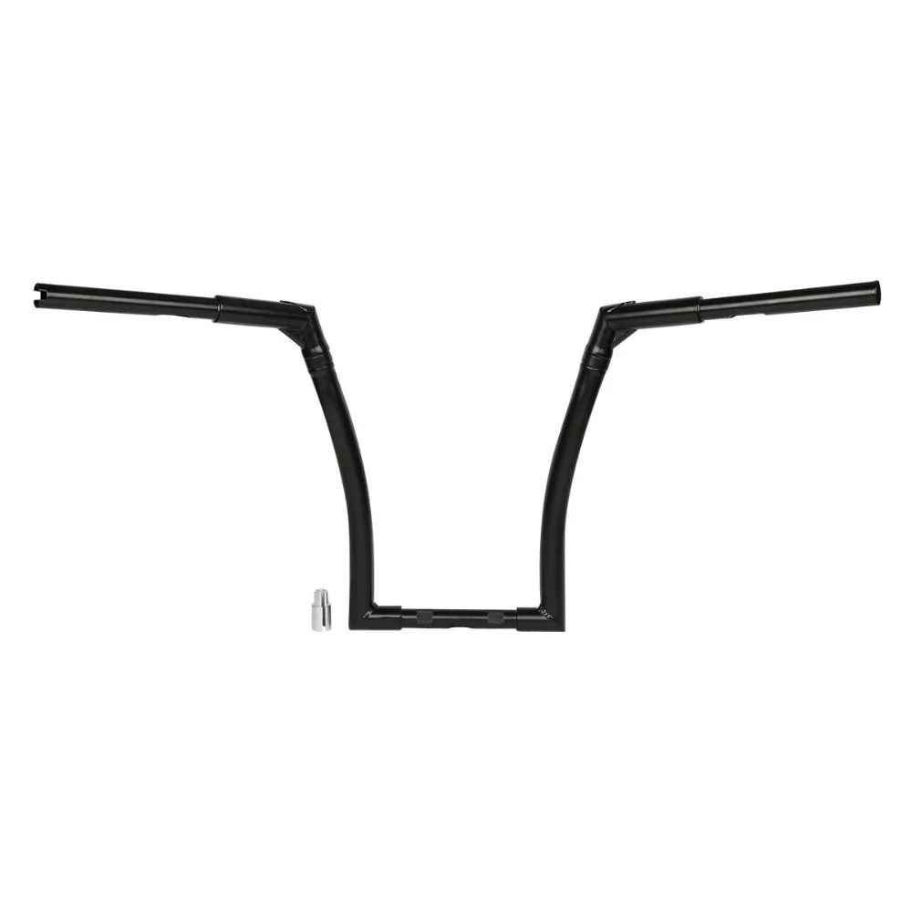 Черный 1" Rise 1-1/4" Руль Для Harley Sportster XL динамический анализатор для автомобиля с низкой посадкой FLST FXST