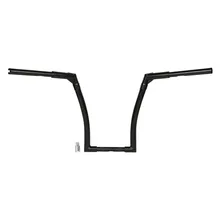 Черный 1" Rise 1-1/4" Руль Для Harley Sportster XL динамический анализатор для автомобиля с низкой посадкой FLST FXST