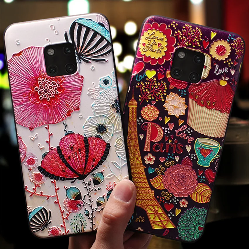 

Coque,Cover,Case For Huawei Mate 20 Pro Mate 20 Lite 20X Case 3D Pattern Soft Silicone Cover For Mate 20 X 20Pro Phone Shell