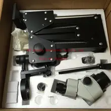 ЮВЕЛИРНЫЕ ИНСТРУМЕНТЫ 7X-45X стерео микроскоп для Драгоценный Алмаз Установка МИКРОСКОП СВЕТОДИОДНЫЙ Кольцо Света