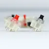 Gateron silent switch Black Red clear 5pin  transparent tops for mechaniacl keyboard Compatible with MX switch ► Photo 2/6