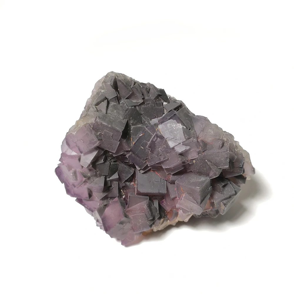 

750g NATURAL Stones and Minerals purple Fluorite quartz crystal RARE ORE UNIQUE SPECIMENS yunnan CHINA Z10-33