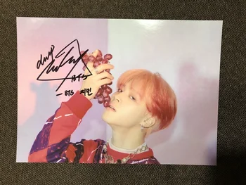 

hand signed Bangtan Boys JIMIN autographed photo MAP OF THE SOUL :PERSONA 5*7 042019B