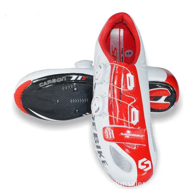 Best price at $108 Cheap Sidebike Bicycle Carbon Sole Shoes Cycling Road Shoes Sports Athletic Bike Shoes Sapato Ciclismo Zapatillas