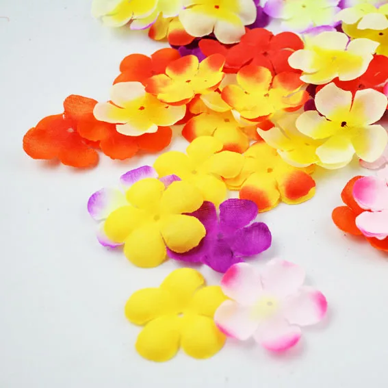 

mix colors 4.5cm fabric Tea Rose flower petals DIY Tea Rose material Good quality low price 200pcs/lot