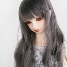 1/3 8-" модный стиль Bjd SD кукла парик высокая температура провода длинные прекрасные Волнистые парик для волос Bjd