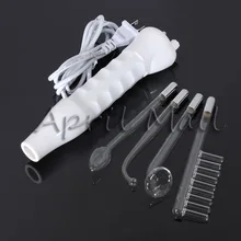 100-240V Portable High Frequency D’arsonval Darsonval Electrodes Skin Care Spot Remover Facial Hair Spa Salon Beauty Equipment