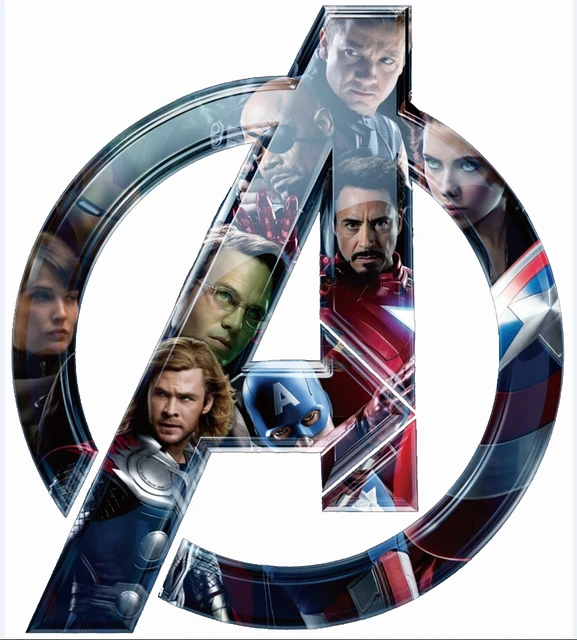 free shipping 24x27 inch avengers superhero logo poster hd wall