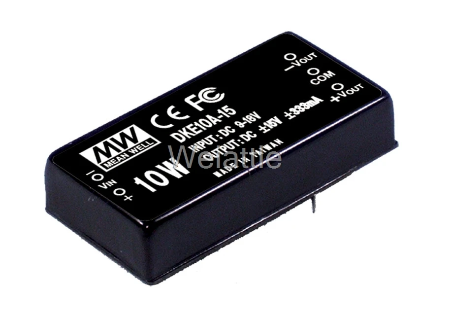 MEAN WELL Оригинал DKE10B-24 24V 210mA meanwell DKE10 10W DC-DC Регулируемый двойной выходной конвертер |