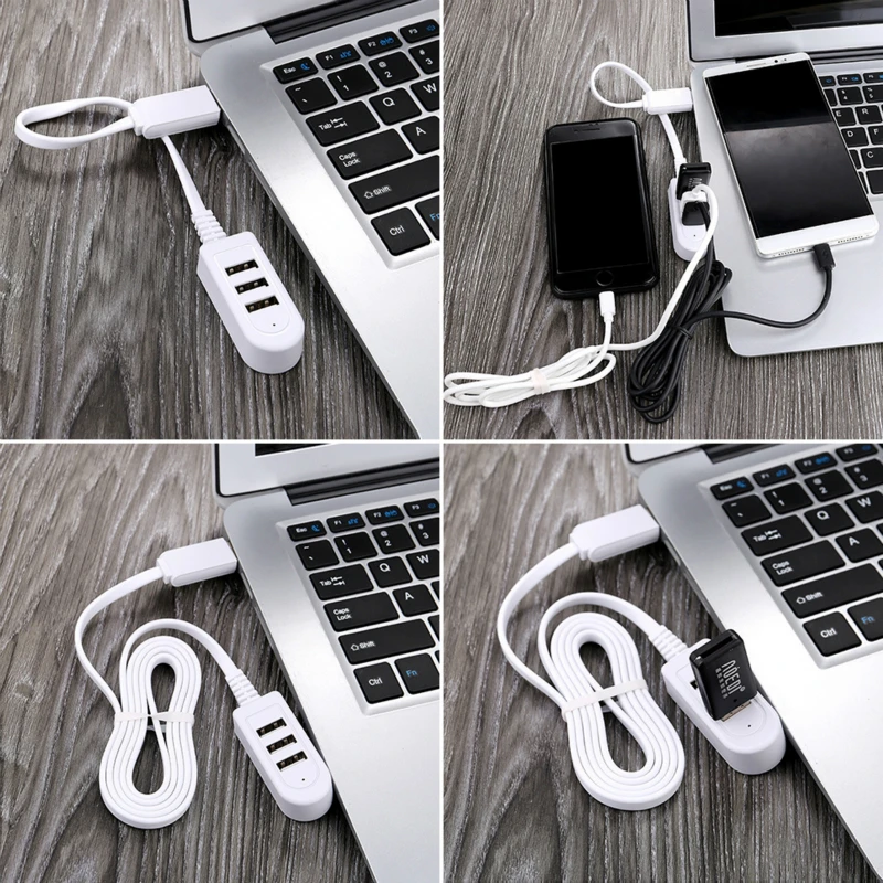 

Mini-USB 3usb Multi-function 3A Charger Converter Extension Line Expansion Multi-port HUB Hub mini usb Mini-USB