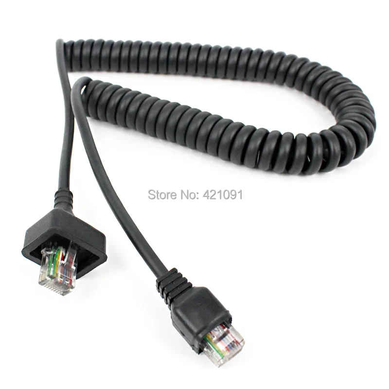 Фото 8-контактный микрофонный кабель, микрофонная линия для Kenwood TK-868G, TK-768G, TK-862G, TK-762G, TK-7100, TK-8100, мобильное автомобильное радио, рация, провод №3
