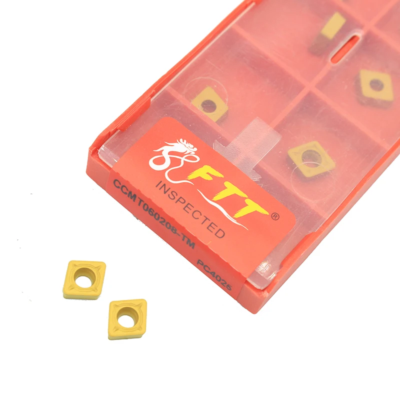 

High quality CCMT060208 TM PC4025 CNC Internal turning blade lathe tools original carbide tool metal Internal Turning tool