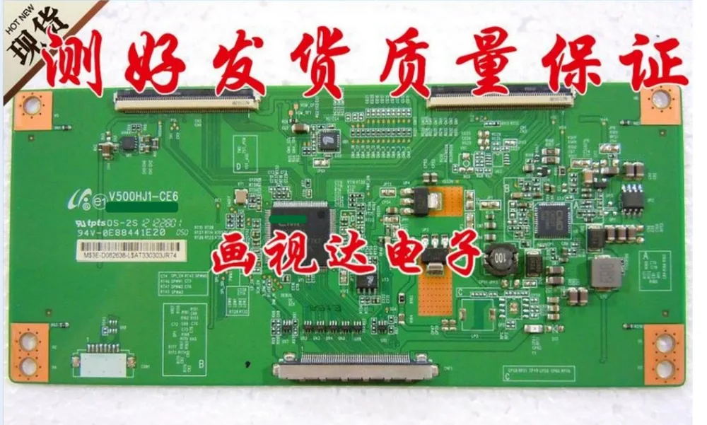 

V500hj1-ce6 connect with logic board T-CON connect board