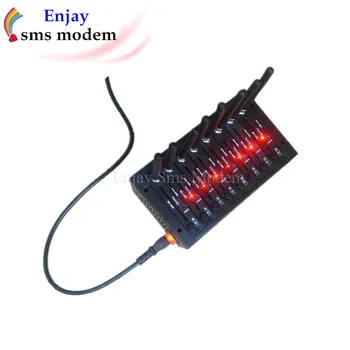 

Fast Shipping 8 Ports gsm modem pool with English Software ( Wavecom Q24+ module ) 850/900/1800/1900MHZ piscina modem cartao SIM