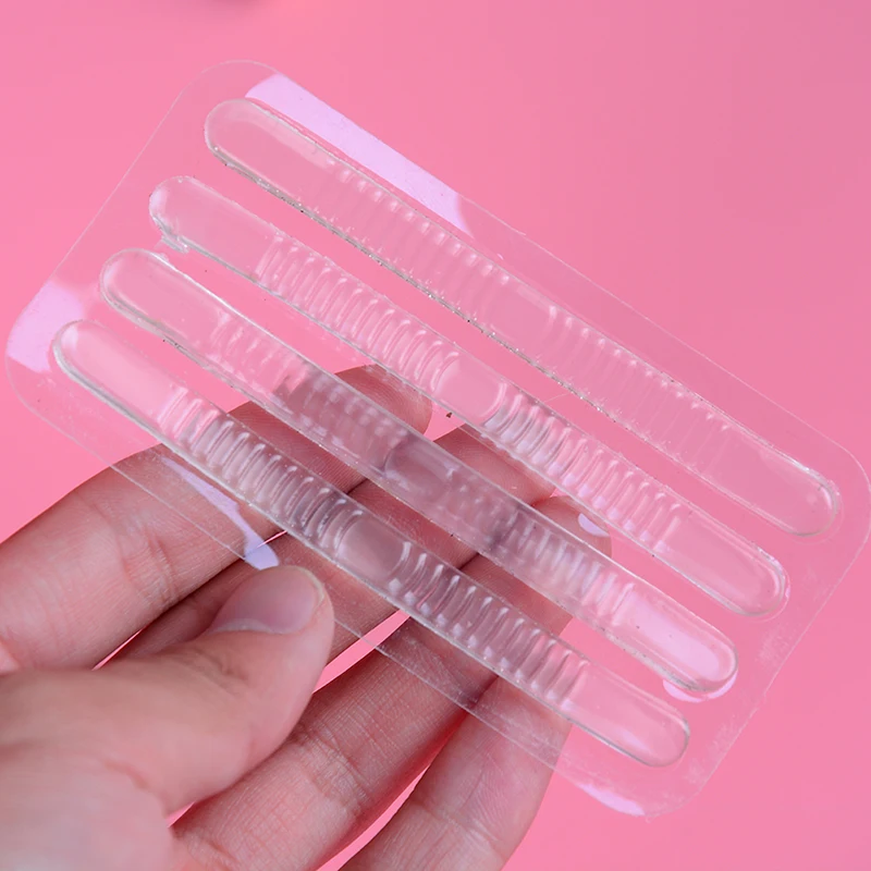 4 Pcs/sheet Shoe Heel Inserts Silicone Gel Pads Back Cushion Liner Grips Protector Feet Wholesale | Обувь