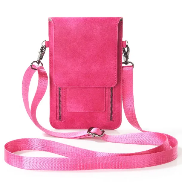 

Женский наплечный ремень мобильный телефон кожаный чехол на молнии кошелек для карт чехол для Huawei Nexus 6P,Oneplus 5,Oneplus 3,Oneplus Two